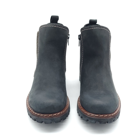 Josef Seibel Marta 03 Black Leather Bootie Women's Size 36 US  5-5.5 - Picture 7 of 9